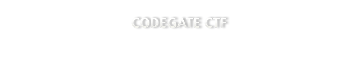 CODEGATE CTF